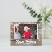 Foto landruithouten lantaarns briefkaart (Staand voorkant)