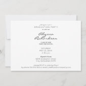 Foto Landschap Typografie Afstuderen White Ombre Kaart (Achterkant)