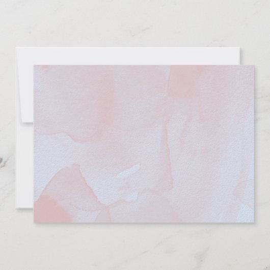 Foto Lavendel Mist Marmer Save the Date Kaart (Achterkant)