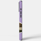 Foto Lavendel Monogram Case-Mate iPhone Case (Achterkant / Links)