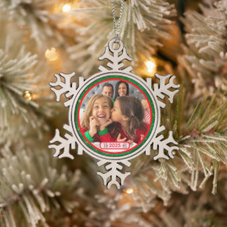 Foto Leuke Stompen Reinders Tin Sneeuwvlok Ornament