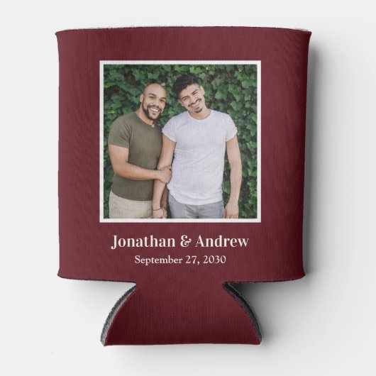 Foto LGBTQ Bruiloft Blikjeskoeler (Voorkant)