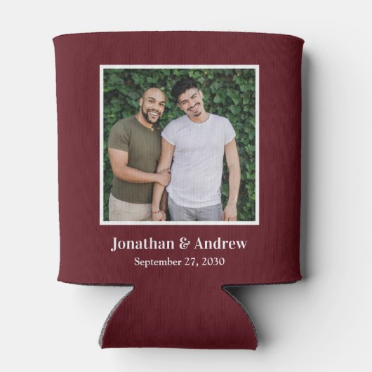 Foto LGBTQ Bruiloft Blikjeskoeler (Achterkant)