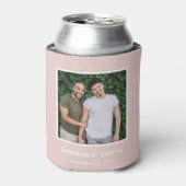 Foto LGBTQ Bruiloft Blikjeskoeler (Blikje Voorkant)