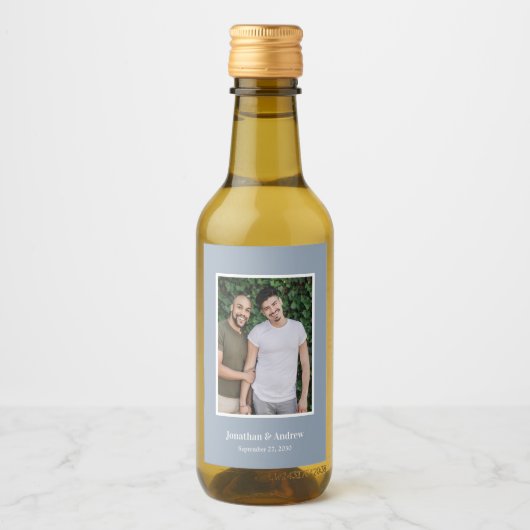 Foto LGBTQ Bruiloft Wijn Etiket (Voorkant)