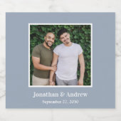 Foto LGBTQ Huwelijk Bier Etiket (Enkel label)