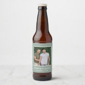 Foto LGBTQ Huwelijk Bier Etiket (Voorkant)