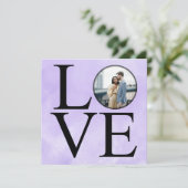 Foto Liefde Valentijn Feestdagenkaart (Staand voorkant)