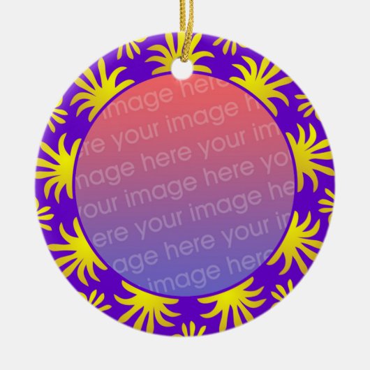 Foto Lijst 012 Keramisch Ornament (Voorkant)