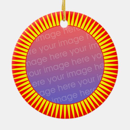 Foto Lijst 02 Keramisch Ornament (Achterkant)