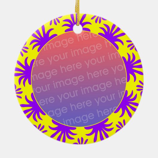 Foto Lijst 09 Keramisch Ornament (Achterkant)