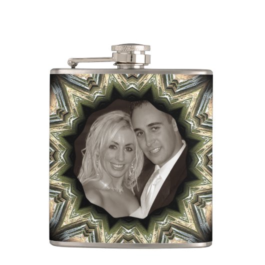 Foto Lijst 14 Flask met watten Heupfles (Voorkant)