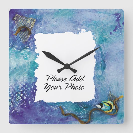 Foto Lijst 2 wandklok (Voorkant)