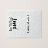 Foto lijst aangepaste puzzle sjabloon legpuzzel (Horizontaal)