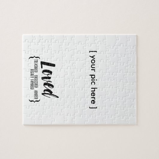 Foto lijst aangepaste puzzle sjabloon legpuzzel (Horizontaal)