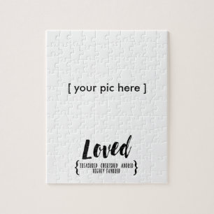 Foto lijst aangepaste puzzle sjabloon legpuzzel