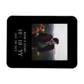 Foto Lijst | Magneet | Datum opslaan | Zwart (Horizontaal)