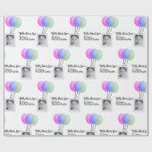 Foto Lijst met ballonnen Cadeaupapier (Vlak)