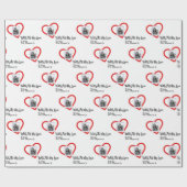 Foto Lijst met hart Cadeaupapier (Vlak)