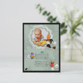 Foto Lijst met heks, monsters, Ghost, Cat Briefkaart (Staand voorkant)