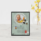 Foto Lijst met heks, monsters, Ghost, Cat Kaart (Gele Bloem)