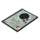 Foto Lijst met heks, monsters, Ghost, Cat Notitieboek (Linkerzijde)