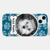Foto Lijst met pet-afdrukken en dog-boon Case-Mate iPhone Case (Achterkant (horizontaal))