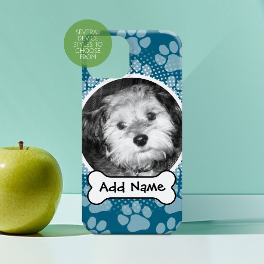 Foto Lijst met pet-afdrukken en dog-boon Case-Mate iPhone Case