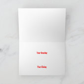 Foto Lijst met Snowman Holiday Kaart (Binnen)