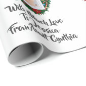 Foto Lijst met Wreath Cadeaupapier (Rol Hoek)