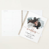 Foto Lijst Mooie Paar Bruiloft Planner (Display)