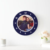 Foto Lijst Navy Grote Klok (Huis)