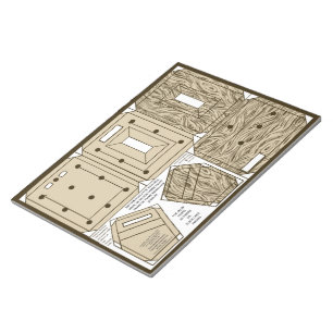 foto-lijst-ornament maken notitieblok