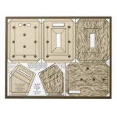 foto-lijst-ornament maken notitieblok (Voorkant)