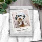  foto Lijst - rustiek grijs hout Notitieboek