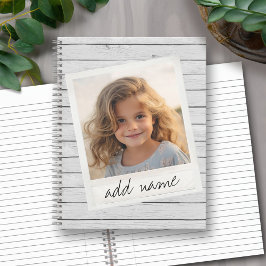  foto Lijst - rustiek grijs hout Notitieboek