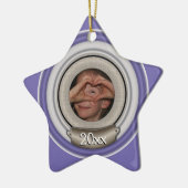 Foto Lijst Sjabloon Keramisch Ornament (Links)
