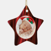 Foto Lijst Sjabloon - ziet er zo uit als vloeiend  Keramisch Ornament (Rechts)