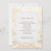 Foto lijst van Floral verjaardagsfeest Kaart (Achterkant)