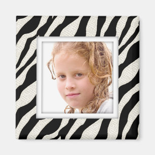  foto Lijst Zebra Print Magnet