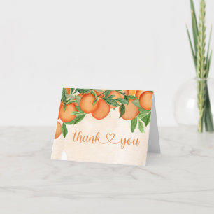 Foto Little Cutie Neutral Baby shower Bedankkaart