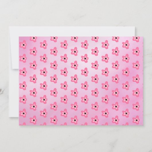 FOTO Llama Verjaardag Uitnodiging (Achterkant)