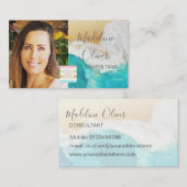 Foto Logo Beach Zee Kustreizen Visitekaartje (Voorkant / Achterkant)