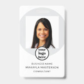 Foto Logo Personeels-ID Badge (Voorzijde)