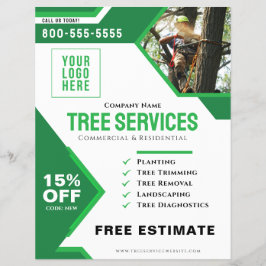 Foto Logo Professional Tree Services Flyer