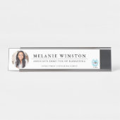 Foto | Logo Professionele Kantoor op maat Bureau Naambordje (Voorkant)