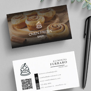 Foto Logo QR Code Bakery Visitekaartje