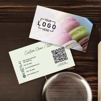 Foto Logo QR code Visitekaartje