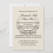 Foto Logo School College Afstudeeraankondigingen Kaart (Achterkant)