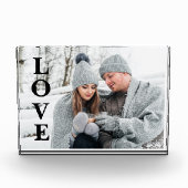 Foto LOVE Typography Keepomwille Photo Block (Voorkant)